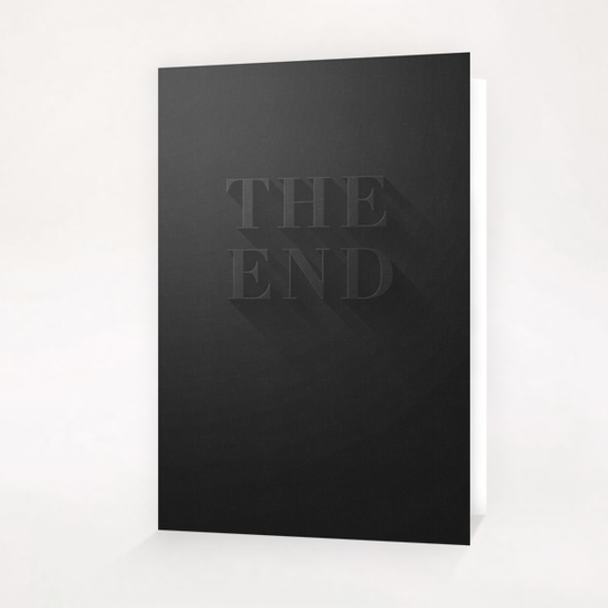 THE END Greeting Card & Postcard by DANIEL COULMANN