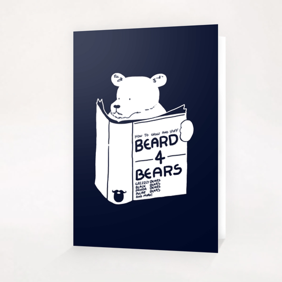 Beard For Bears Greeting Card & Postcard by Tobias Fonseca