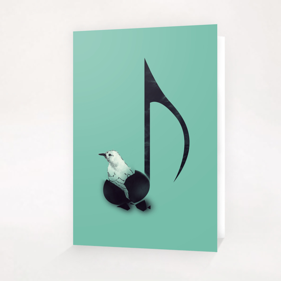 Born To Sing Greeting Card & Postcard by Tobias Fonseca