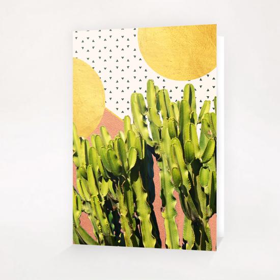 Cactus Dream Greeting Card & Postcard by Uma Gokhale