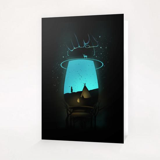 Lamp-camp Greeting Card & Postcard by chestbox