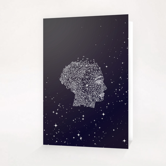 Universal Consciousness Greeting Card & Postcard by Lenny Lima