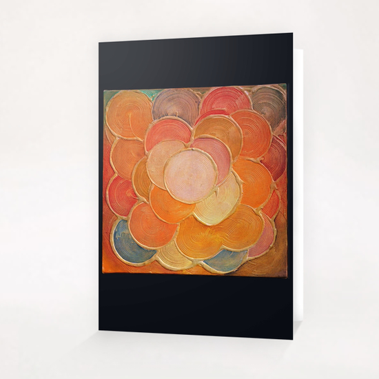 Cercles sillons Greeting Card & Postcard by di-tommaso