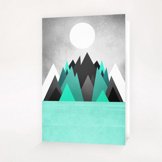 Cold Planet Greeting Card & Postcard by Elisabeth Fredriksson
