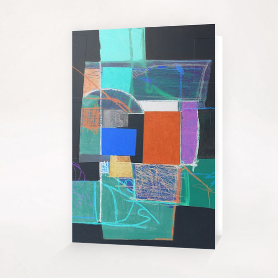 Construction Greeting Card & Postcard by Pierre-Michael Faure