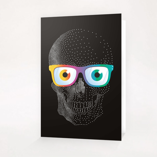Pop Dead Head Greeting Card & Postcard by Alex Xela