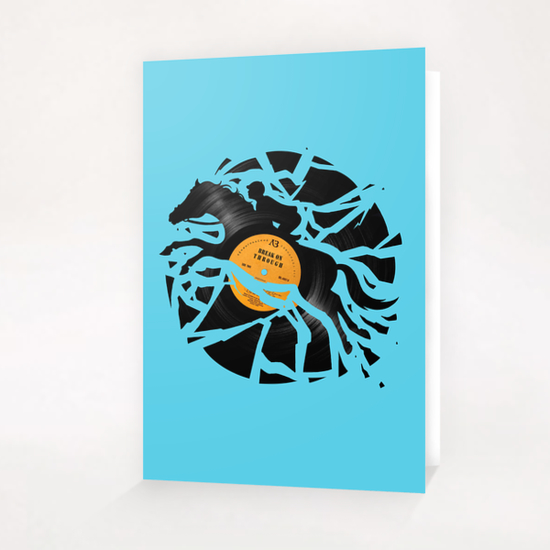 Disc Jockey Greeting Card & Postcard by Enkel Dika