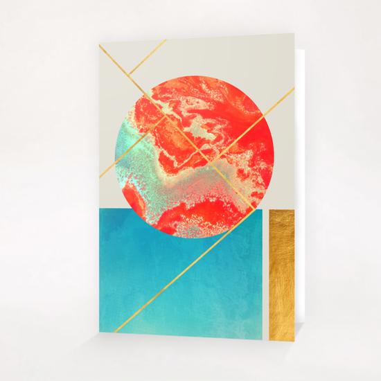 Earth & Sea Greeting Card & Postcard by Uma Gokhale