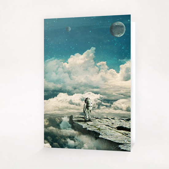 The explorer Greeting Card & Postcard by Seamless