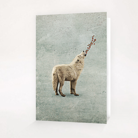 Howl Greeting Card & Postcard by Seamless
