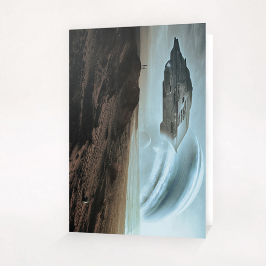 Mothership Greeting Card & Postcard by Seamless