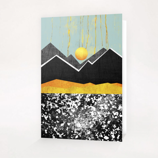 Golden Land Greeting Card & Postcard by Elisabeth Fredriksson