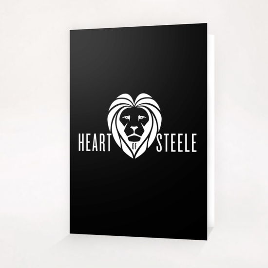 Heart of Steele (White) Greeting Card & Postcard by bthwing