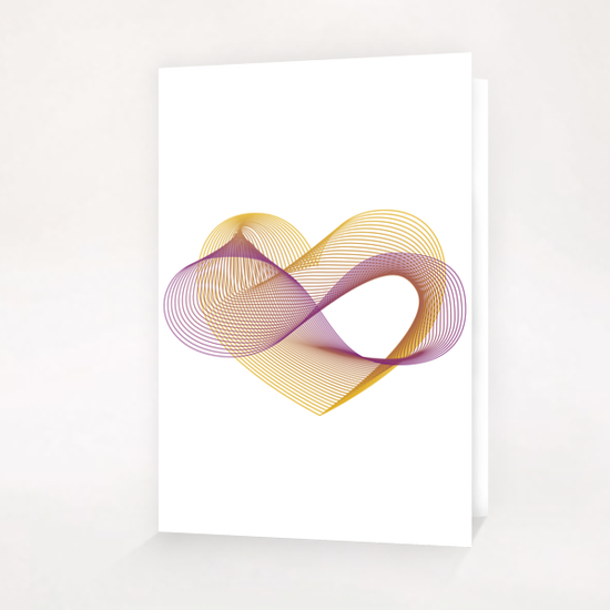 Infinite Love Greeting Card & Postcard by Yann Tobey