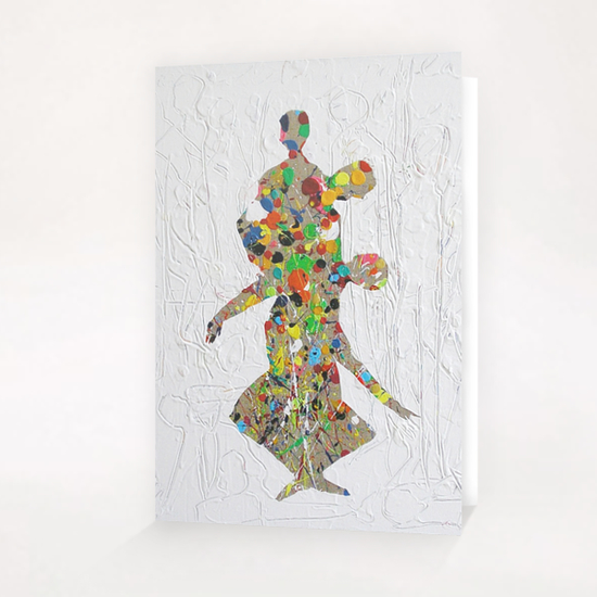Melting Dance Greeting Card & Postcard by Pierre-Michael Faure