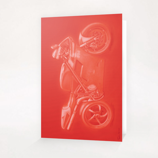Ducati 996 Greeting Card & Postcard by di-tommaso