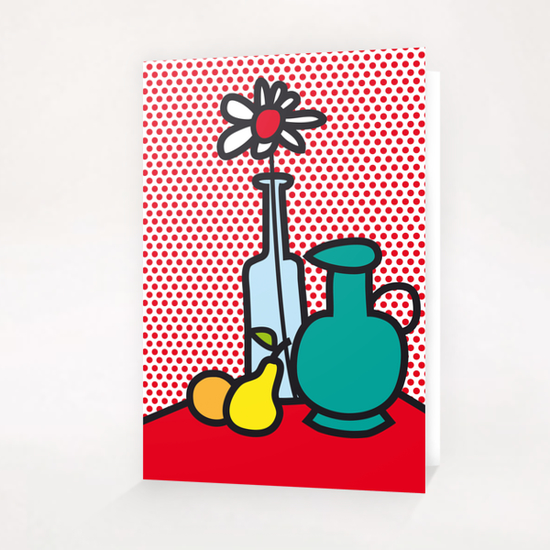 vases sur table Greeting Card & Postcard by Yann Tobey