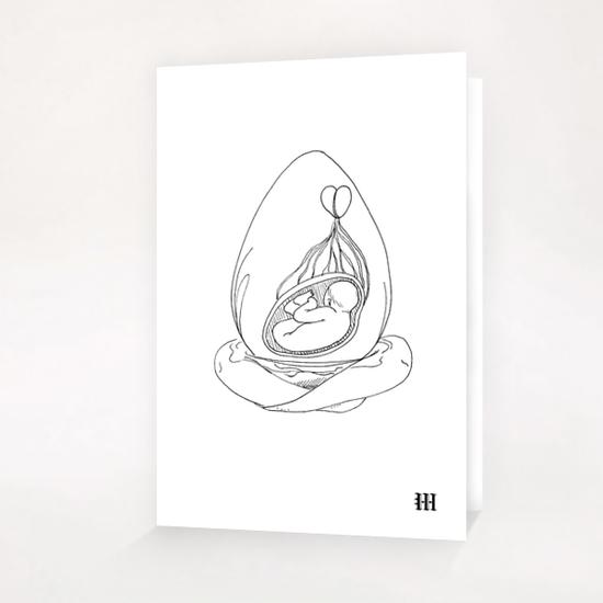 Le Nid Greeting Card & Postcard by Mathilde MILLERANT