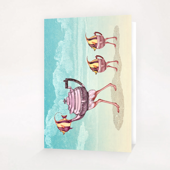 The Teapostrish Family Greeting Card & Postcard by Pepetto