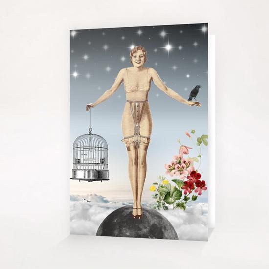 WHEN THE SKY FALLS Greeting Card & Postcard by GloriaSanchez