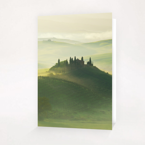 Val d'Orcia Greeting Card & Postcard by Jarek Blaminsky