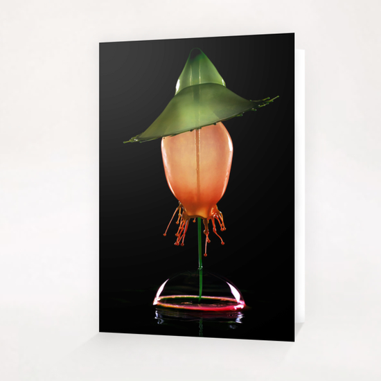 Green Hat Greeting Card & Postcard by Jarek Blaminsky