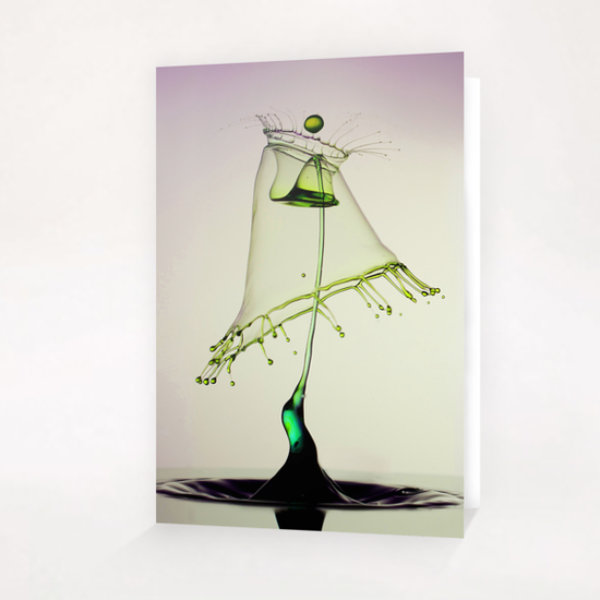 In Green Greeting Card & Postcard by Jarek Blaminsky