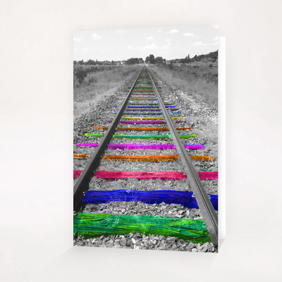 Rainbow Railway Greeting Card & Postcard by Ivailo K