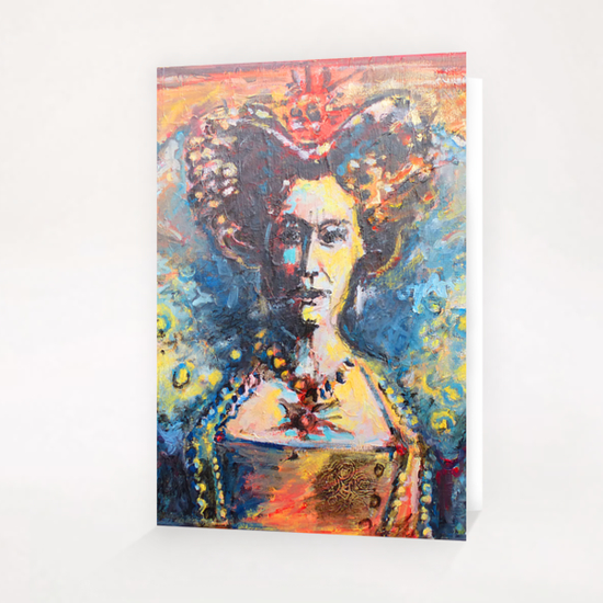 Solar Queen Greeting Card & Postcard by Georgio Fabrello