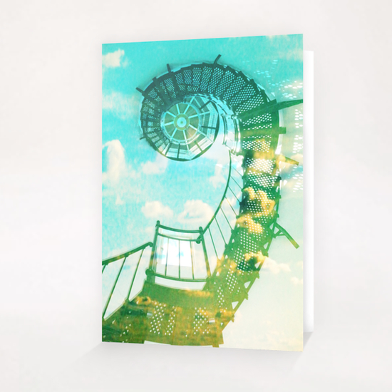 Stairway To Heaven Greeting Card & Postcard by tzigone