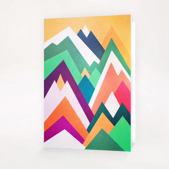 Summer peaks Greeting Card & Postcard by Elisabeth Fredriksson