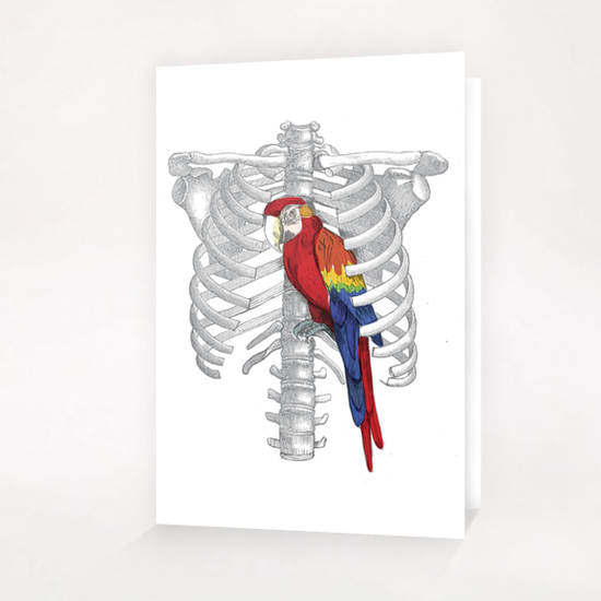 Thorassic Cage Greeting Card & Postcard by tzigone