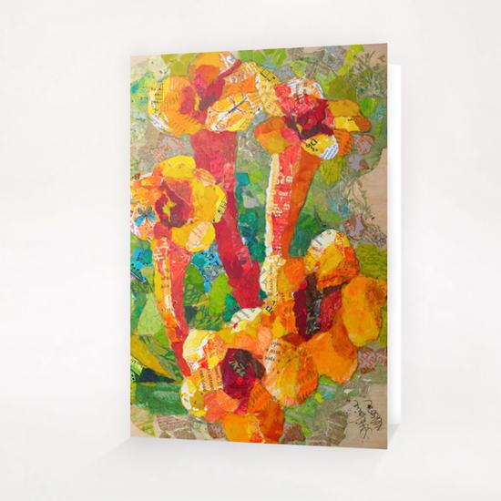 Trumpet Vine Greeting Card & Postcard by Elizabeth St. Hilaire