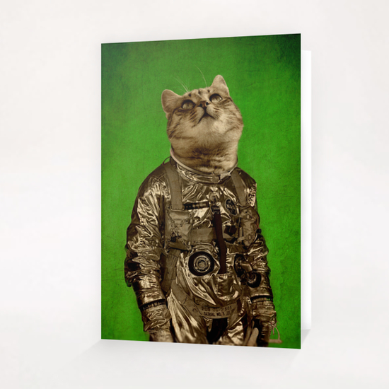 We are ready green Greeting Card & Postcard by durro art
