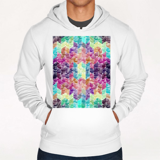 Abstract Geometric Background #14 Hoodie by Amir Faysal