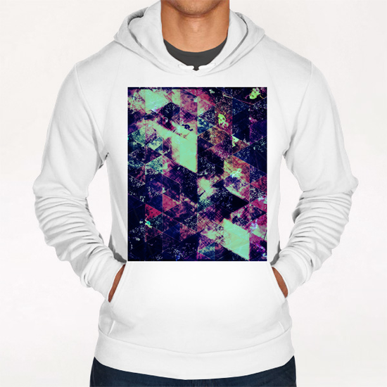 Abstract Geometric Background #4 Hoodie by Amir Faysal