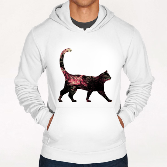 Abstract Cat Hoodie by Amir Faysal