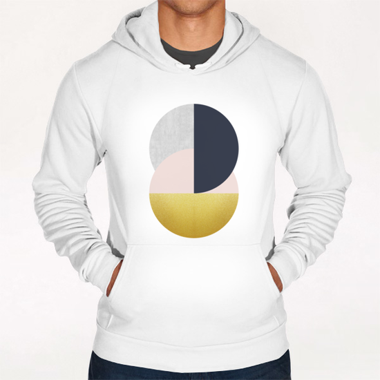 Golden and geometric art Hoodie by Vitor Costa