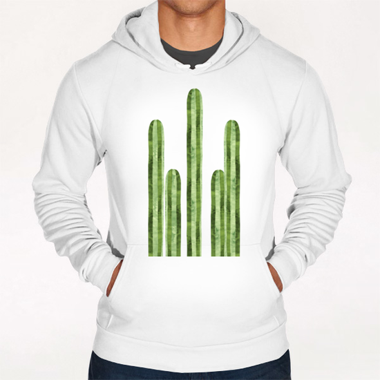 Mexican cacti Hoodie by Vitor Costa