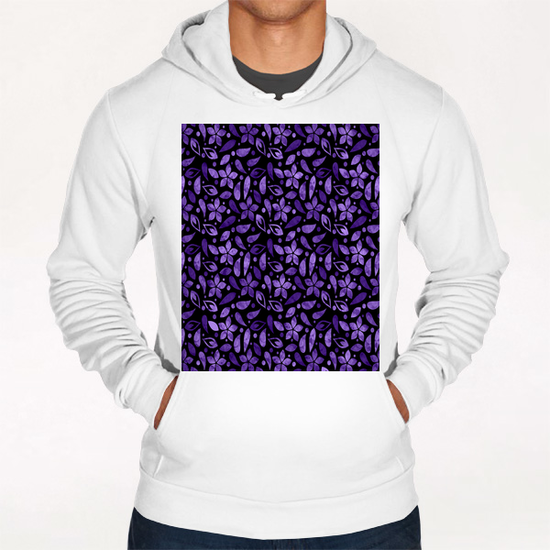 LOVELY FLORAL PATTERN X 0.16 Hoodie by Amir Faysal