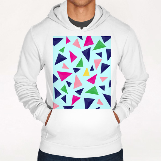 Lovely Geometric Background X 0.5 Hoodie by Amir Faysal