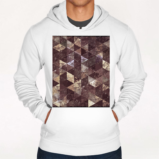 Abstract Geometric Background #15 Hoodie by Amir Faysal
