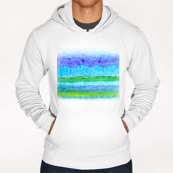 Blue Mountains Hoodie by Heidi Capitaine