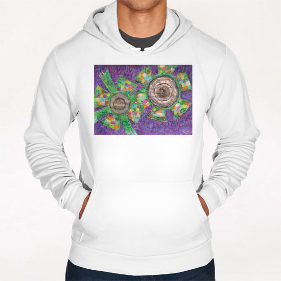 King Flower and Queen Flower  Hoodie by Heidi Capitaine