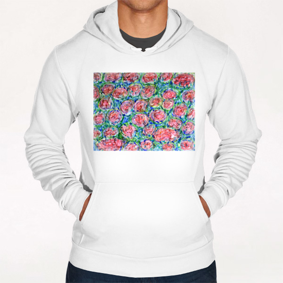 Bed Of Roses Hoodie by Heidi Capitaine