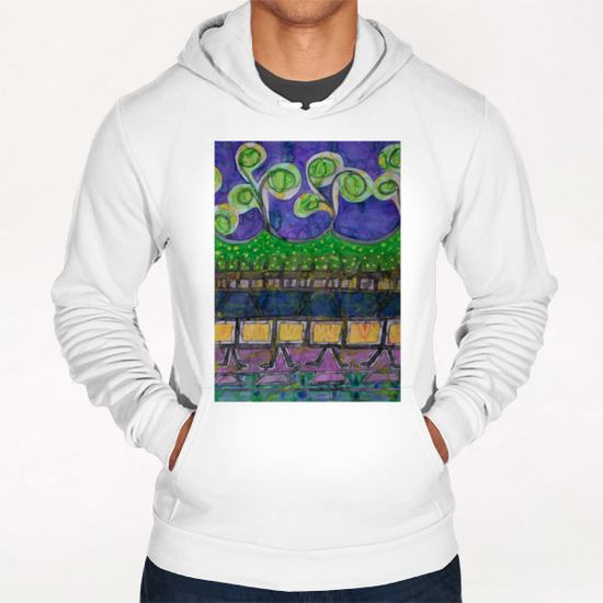 The City Park  Hoodie by Heidi Capitaine