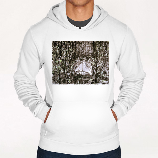 Spending the Night in the Woods Hoodie by Heidi Capitaine