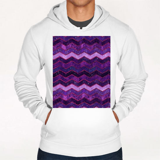 Abstract Chevron #2 Hoodie by Amir Faysal