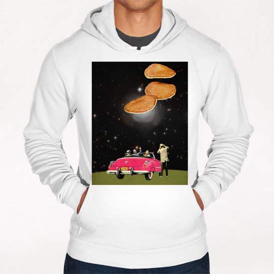 Unidentified flying object Hoodie by Lerson