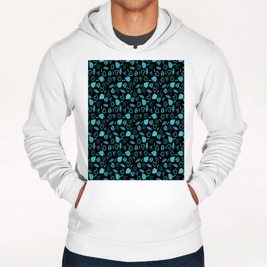 LOVELY FLORAL PATTERN X 0.120 Hoodie by Amir Faysal